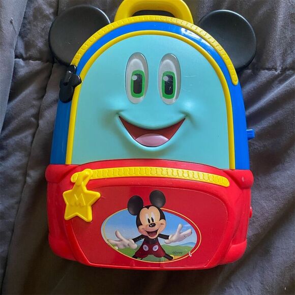 Disney Junior Mickey Mouse Funhouse Adventure Backpack Toy 4-7 Years - Picture 1 of 4